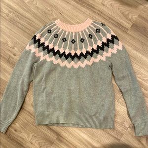 Jcrew fair isle sweater